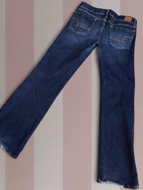 American Eagle Outfitters Denim - American Eagle navy blue low rise bootcut jeans